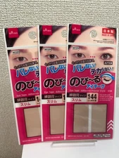 Daiso, Double Eyelid Eye Tape, 144 Sheets, Slim Type, 3 Pack Set, Eye Makeup