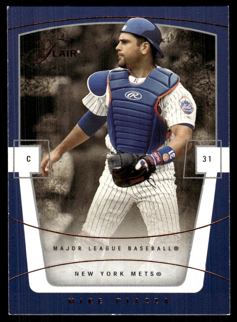 Mike Piazza 2004 Flair #13 Mets FREE SHIPPING StackedPacks