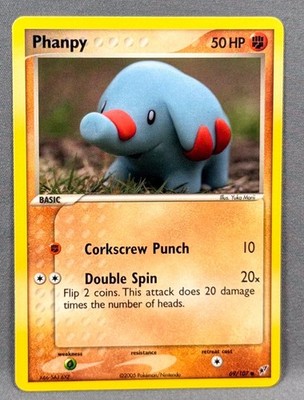 NM Phanpy 69/107 Common Deoxys Pokemon Yuka Morii