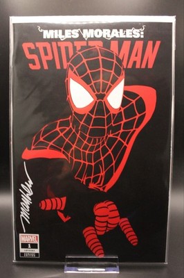MILES MORALES SPIDER-MAN #1 (2022) Mike Mayhew Studio Variant Cover A Signed COA