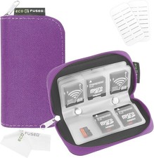 Memory Card Case - Fits up to 22x SD, SDHC, Micro SD, Mini SD and 4X CF - Holder