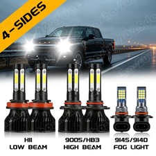 For 2015-2021 2022 2023 Ford F150 F 150 Led Headlight Hilo Beam Fog Light Bulbs For 2015-2021 2022 2023 Ford F150 F 150 Led Headlight Hilo Beam Fog Light Bulbs