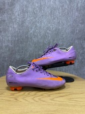 Scarpe da calcio Nike Mercurial Vapor Superfly FG viola arancione US 10 UK 9 EU 44