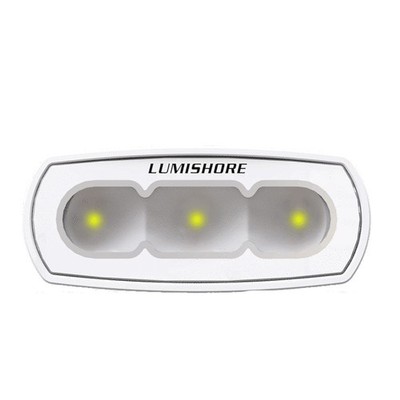Lumishore Eclipse 4'' Flood Light White Housing #010-04458-00
