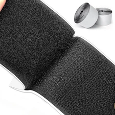 Hook and Loop Strips with Adhesive, 2 Inch X 10 Feet, Excellent Grip, Strong Sti