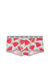 Victoria's Secret PINK Logo Boyshort Panty Watermelon