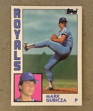 1984 Topps Traded - Mark Gubicza - #45 - Royals - Rookie Card - NrMt+. rookie card picture