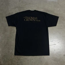 Vintage The Thomas Crown Affair Movie Promo Film T-Shirt L 1999 Brosnan