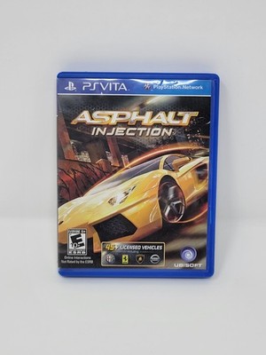 Asphalt Injection PS Vita Complete Tested Free US Shipping See Store!