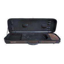 Gewa Oxford Wooden Shell 4/4 Violin Case Brown/Black