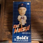 Kaz Matsui Bobblehead Doll New York Mets MLB Gold's Horseradish 7" Size