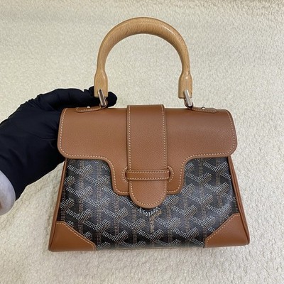 Goyard Pre-Owned Authentic Mini Bag Caramel Free Tracked Shipping