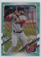 2021 Topps Chrome Aqua Wave Refractor 175/199 Paul DeJong #118 0fv4