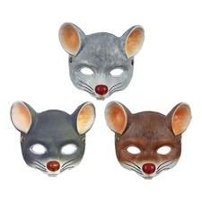 Rat Animal Masque Costume Cosplay Adulte Adulte Enfants 3D Souris Demi