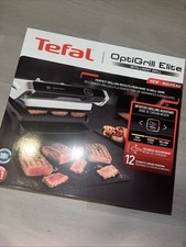 Tefal OptiGrill Elite GC750D40 Intelligent 5 Portions / 2000W Health Grill 