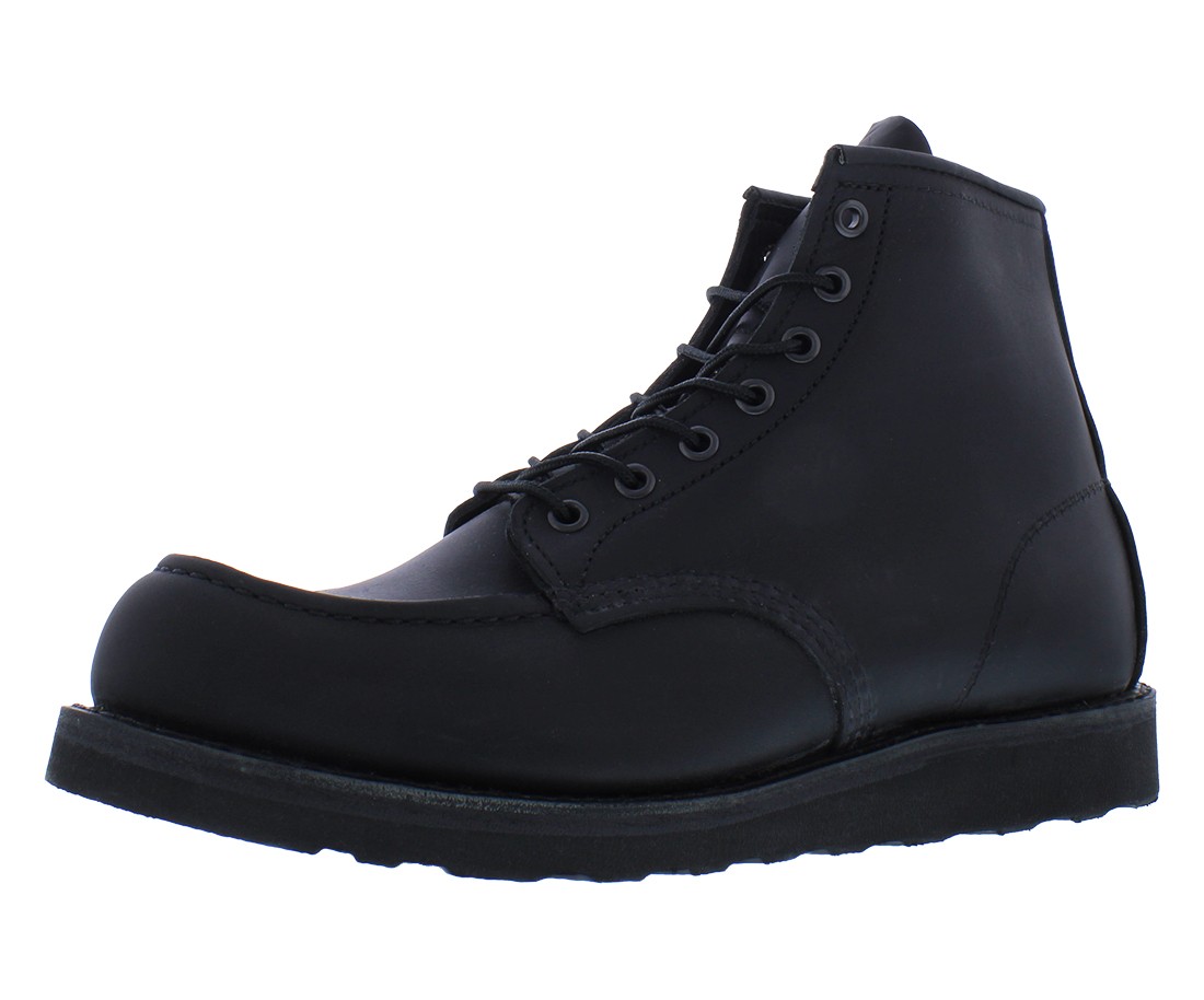 Red Wing Heritage 6 Moc Toe Mens Shoes Size 85 Color Black 58590₽