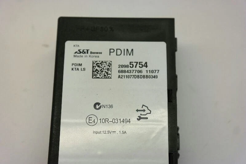 Módulo de interfaz multimedia Cruze Lacrosse Equinox 2011 Foto 4 de 4