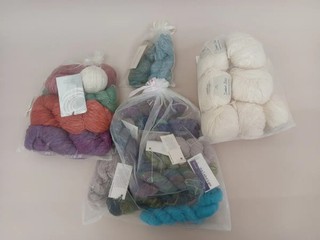 Luxury Knitting Yarn Bundle Debbie Bliss Manos Fyberspates Mixed Colours