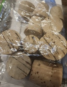 CORKS - Tapered 20mm Diameter 30mm Length Bag of 12 Lot Of A Dozen