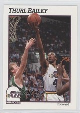 1991-92 NBA Hoops Thurl Bailey #205 1k3