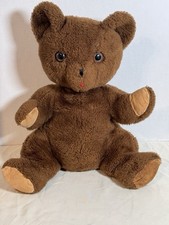 Vintage 50's 60's 13" Eden Brown Teddy Bear Stuffed Animal Toy Plush Cute Nice