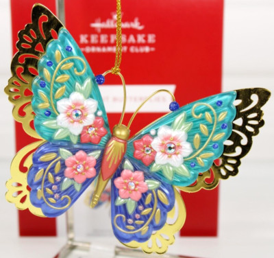 HALLMARK BRILLIANT BUTTERFLIES REPAINT EVENT EXCLUSIVE LIMITED KOC ORNAMENT 2021