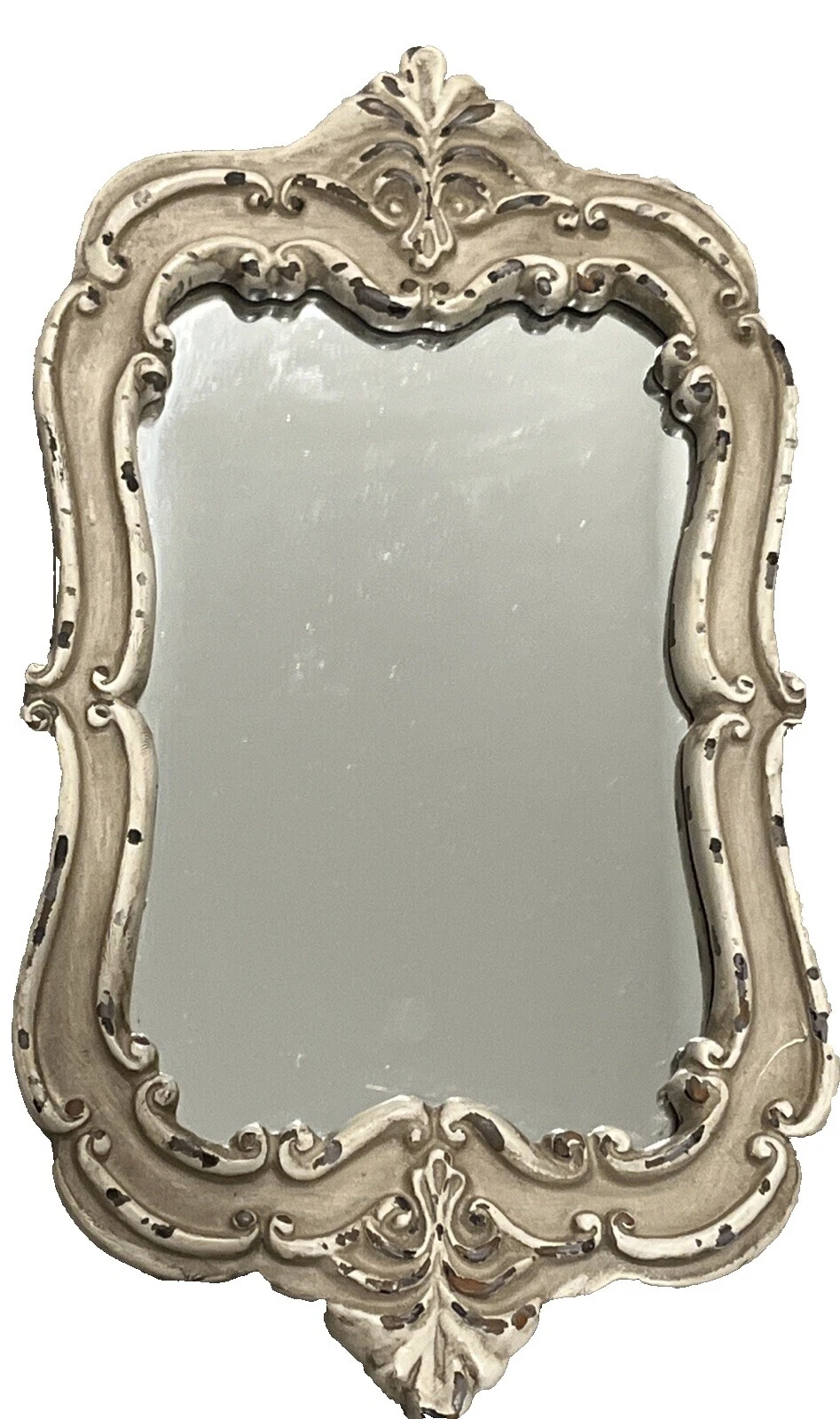 Espejos retrovisores para decoración del hogar con marco de resina Shabby Chic