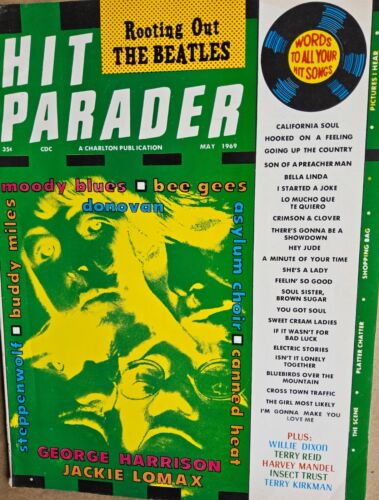 4 Hit Parader magazines & 1 Flip Magazine 1969 - Picture 8 of 23