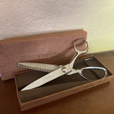        Vintage Gingher Pinking Shears Right Hand 7.5" New Box Sewing Heavy Duty