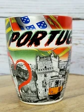 Portugal Gift Souvenir Mug Colorful Ceramic Mug With Unique Handle