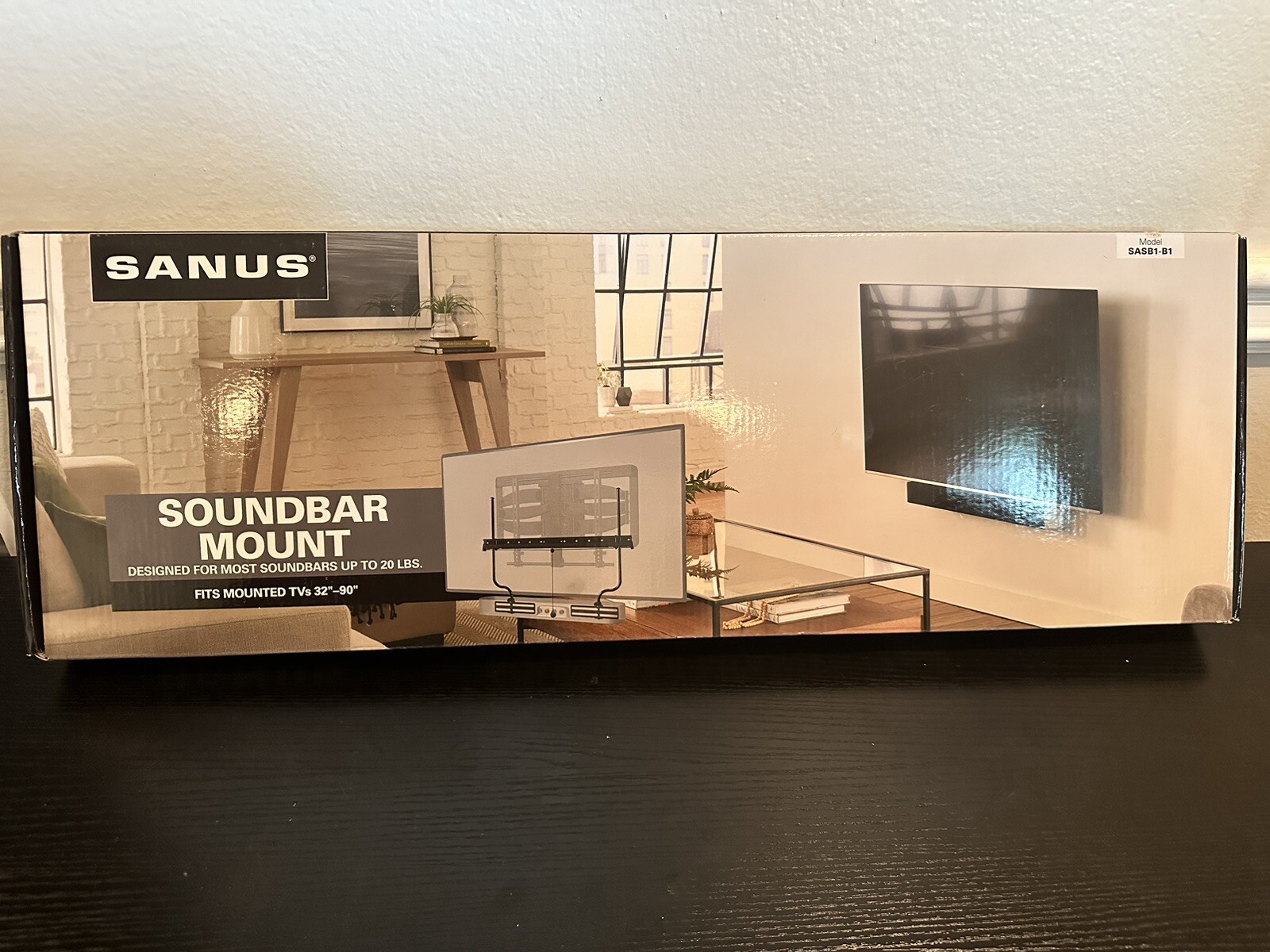 Sanus soundbar mount SASB1-B1-image