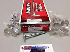Manley 11565-8 1.600 Small Block Chevy Race Flo Exhaust Valves Set Of 8
