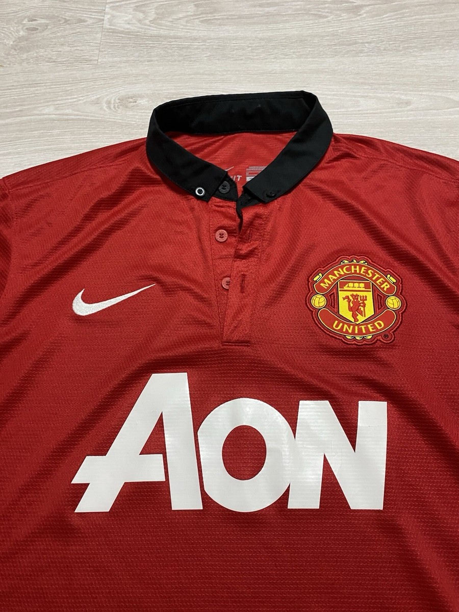 NIKE jersey Manchester United AON size M | eBay