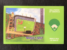 Wrigley Field Los Angeles ERROR  Baseball Ballparks of America Limited Postcard