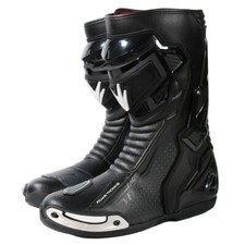 Frank Thomas Venom Motorcycle Boots CE Racing Black