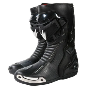 Frank Thomas Venom Motorcycle Boots Ce Racing Black