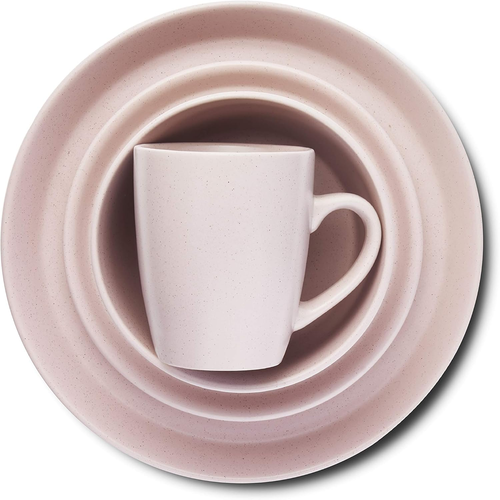 Albie Stoneware 16-Piece Modern Dinnerware Set, Kitchen Plates and Bowls Sets, D - Picture 11 of 11