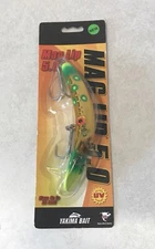 MAG LIP 5.0 UV Yakima Bait Co. HAMMER TIME Plug Lure Copper Gold Green Chart USA