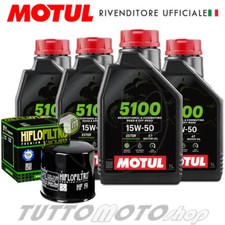 Tagliando TRIUMPH TT 600 2001 2002 2003 2004 / Kit Olio Motul 5100 + Filtro
