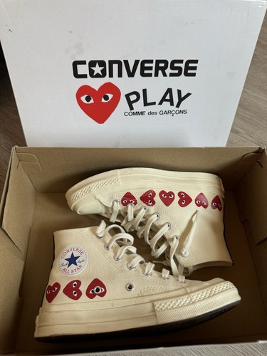 Size 3 - Converse Comme des Garçons Play x Chuck 70 Top High Multi Heart - Bild 8 von 9
