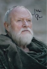 JULIAN GLOVER signed Autogramm 20x30cm GAME OF THRONES in Person autograph COA