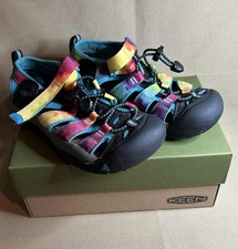 KEEN Rainbow Tie Dye Newport H2 YOUTH Kids Size 3 Sandals Hiking Shoes