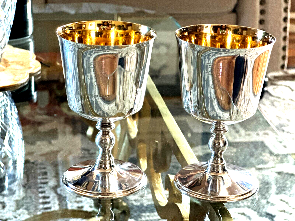 Barker Ellis Silver Commemorative Newcastle Races Silverplate