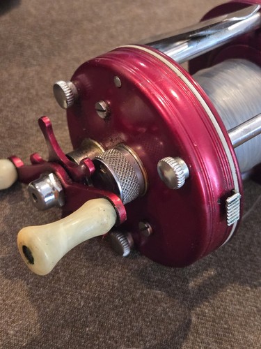 Vintage AMBASSADEUR 5000 Baitcasting Reel / Sweden - CLEAN & CASED!! - Picture 7 of 11