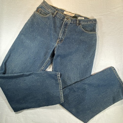 Mens Timberland Denim Work Jeans Straight Fit Medium Wash Blue Size 33 X 32  | eBay