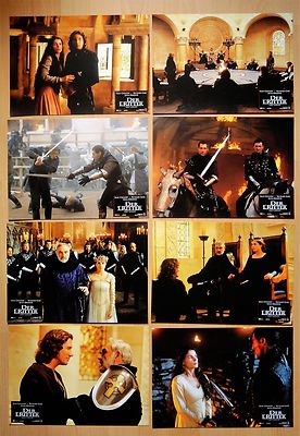 Q322  12x Aushangfotos - First Knight 1995 DER 1. RITTER Sean Connery, Richard
