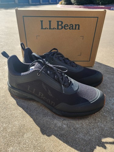 LL Bean Mens Active Sport Shoe Running Walking Lightweight Breathable Black 11MD - Picture 2 of 7