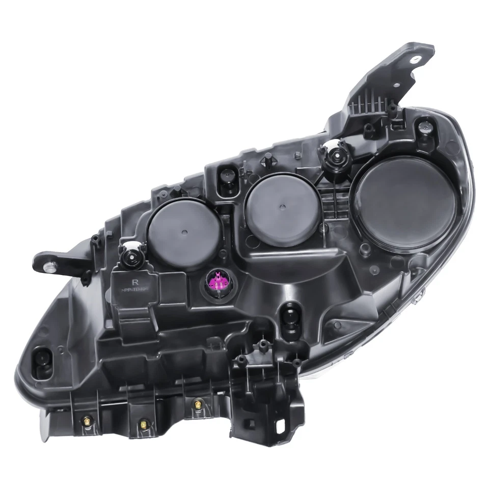 Par de faros laterales izquierdo+derecho con bombillas para RAM Promaster City 2015-2023 Foto 4 de 4