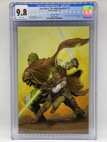 Star Wars The High Republic 3 CGC 9.8 Jung Virgin Edition
