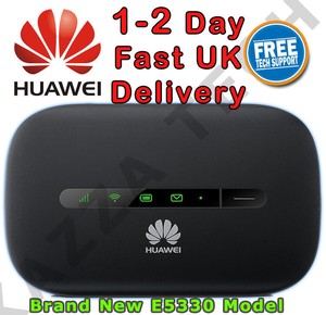 Huawei E5331 Unlocked Black Hspa Mobile Mifi Wifi 3g 4g Wireless